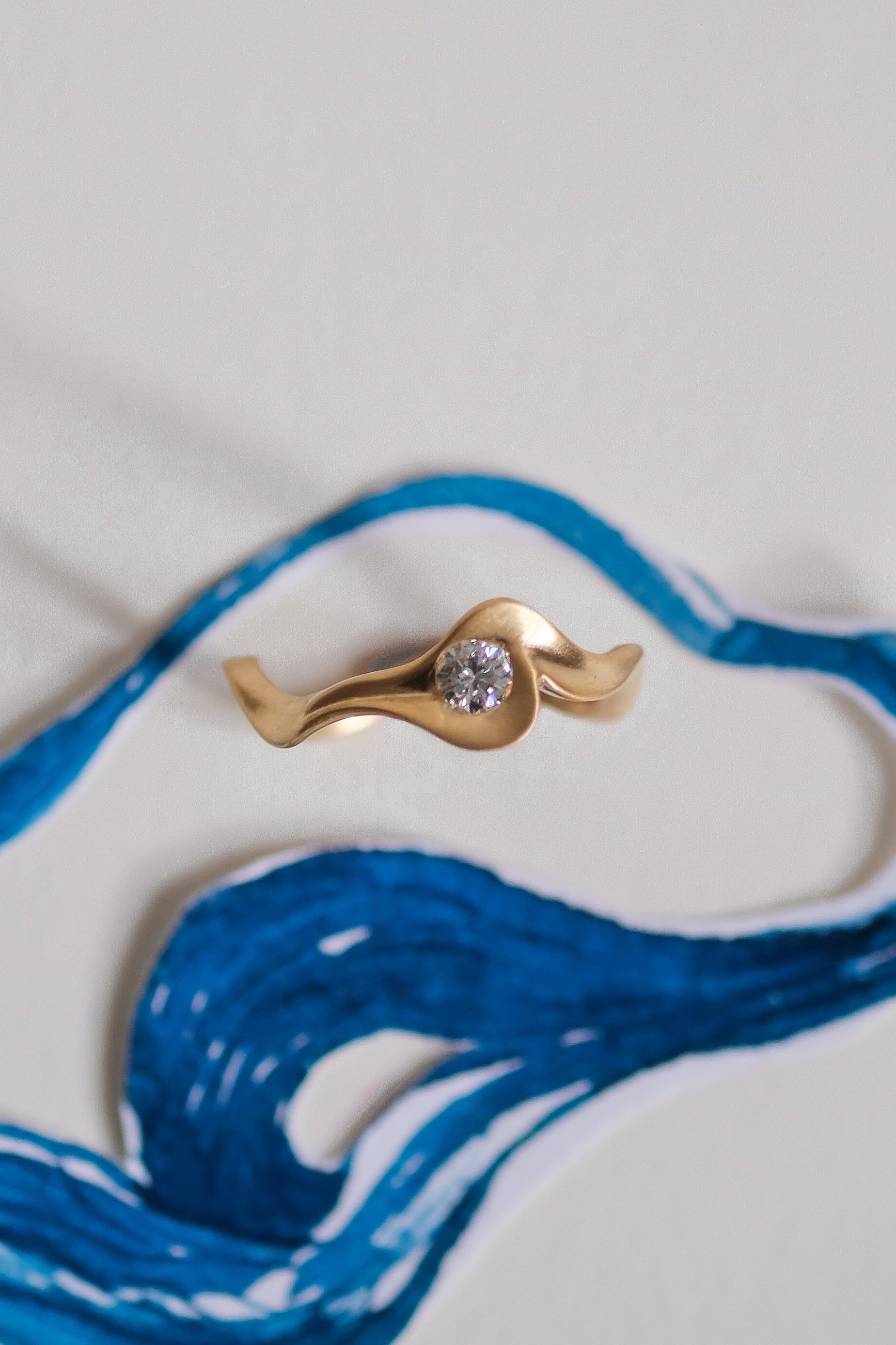 Et lysende bølgeskvulp